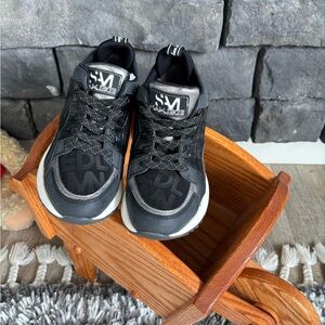 Sam Edelman Black and silver women’s Sneakers
